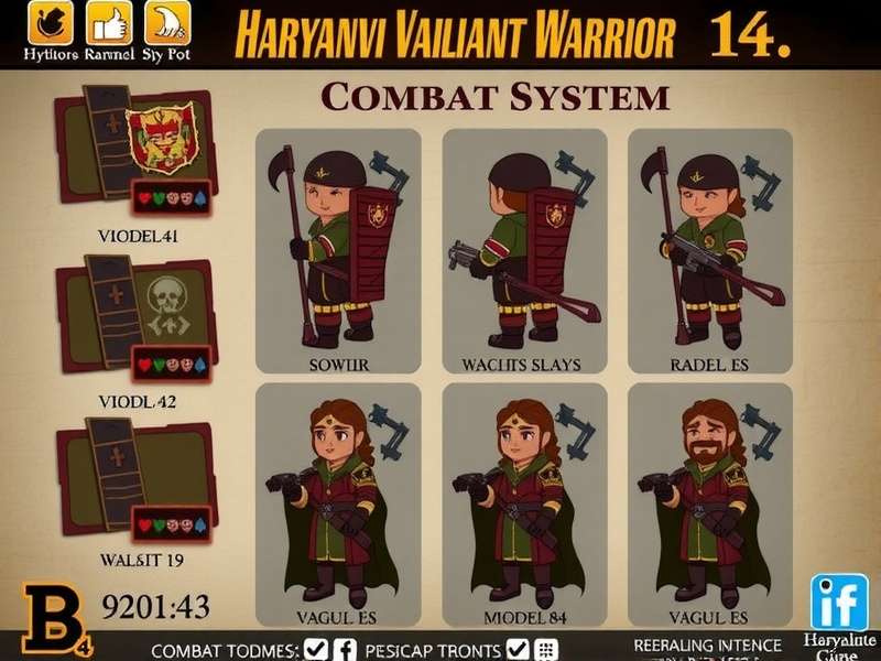 Intense Combat in Haryanvi Valiant Warrior 14 Haryanvi Valiant Warrior 14 Combat System